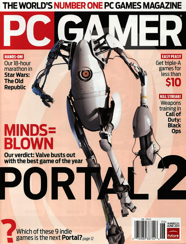 PC Gamer Issue 214 (June 2011) cover
